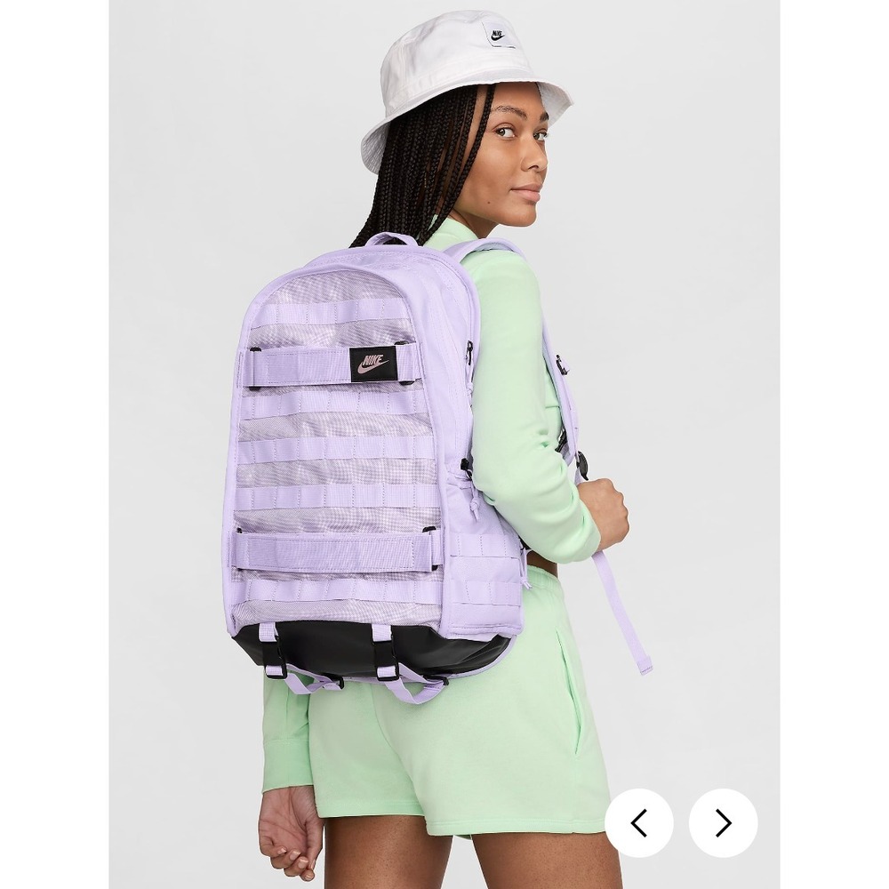 NEW Nike RPM Skateboard Backpack Lilac Bloom Purple 26L FD7544-512 School Bag - Picture 8 of 8